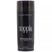 (BLACK) Toppik Hair Building Fibres | Hair Fibres For Thinning Hair