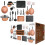 Gr8 Home Copper 21-Piece Kitchen Starter Set: Pots, Pans, Bakeware & Utensils (Code 2006934) 3