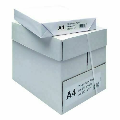 (5 x reams (2500 x sheets)) A4 Paper