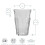 Duralex Duralex Picardie Cocktail Glasses Set Highball Tumblers 220ml, 360ml x12 5