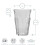 Duralex Duralex Picardie Highball Cocktail Glasses Tumblers Set 360ml x12 4