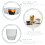Duralex Duralex Gigogne Glass Juice Water Tumblers Glasses Set 220ml x12 3