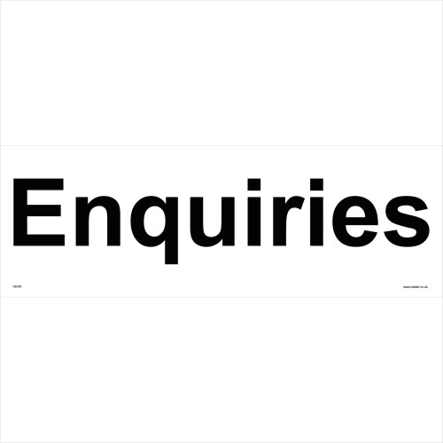 (450 x 150mm - 18 x 6, Sticker / Sav - White Background) GE082 ...