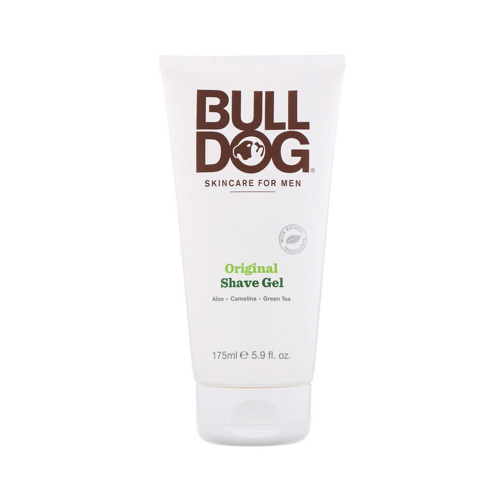 Bulldog Skincare For Men, Original Shave Gel, 5.9 fl oz (175 ml)