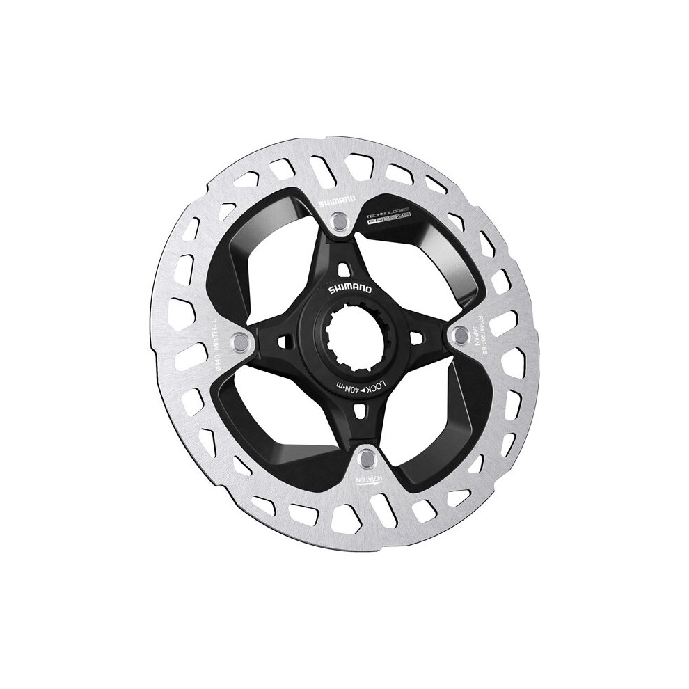 Shimano (C/L 140 Mm, / Black) Xtr Rt-Mt900 Disc Rotor Ice Tech Freeza Silver/Black