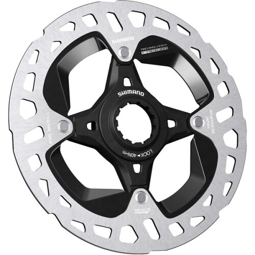 Shimano (C/L 180 MM, Silver / Black) Shimano XTR RT-MT900 Disc Rotor Ice Tech Freeza