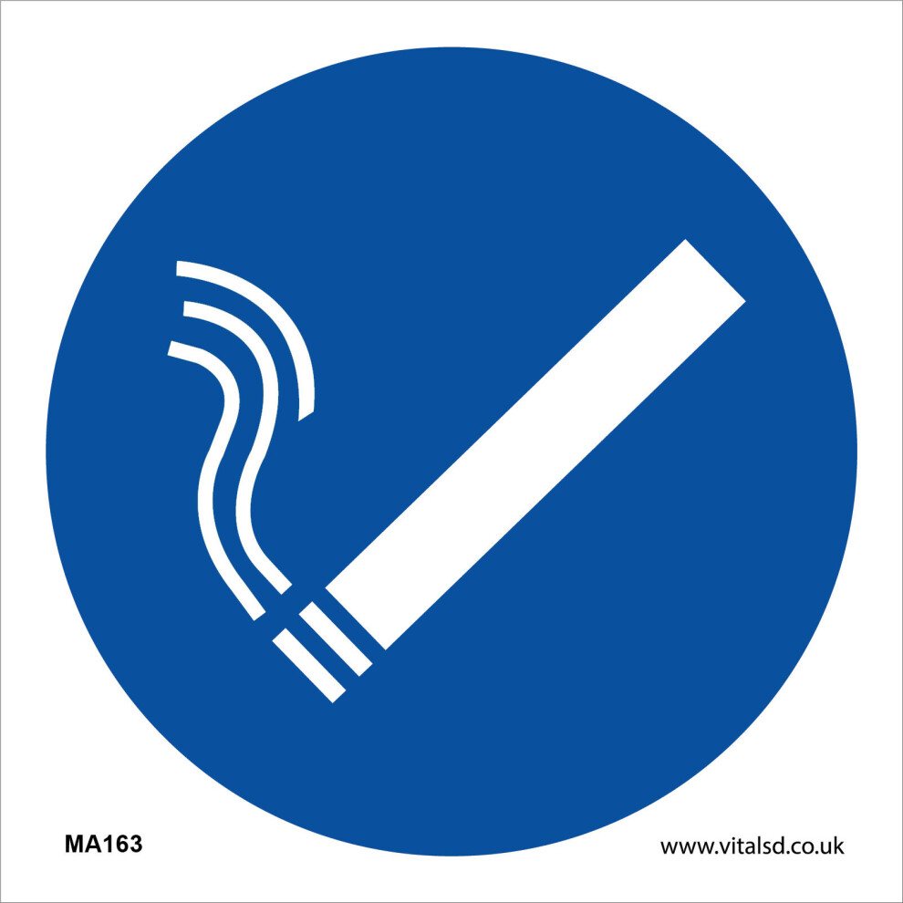 (600 x 600mm - 24 x 24, 10mm Extra Heavy Duty Foamex Foamboard) MA163 Smoking SIGN smoking lounge tobacco designated area workplace room-image-OPC-P5WFY5Y-NEW
