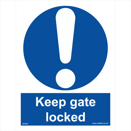 (150 x 200mm - 6 x 8, 5mm Heavy Duty Foamex Foamboard) MA397 Keep Gate ...