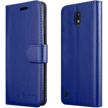 (Blue) For Nokia 1.3 Phone Wallet Book Leather Case