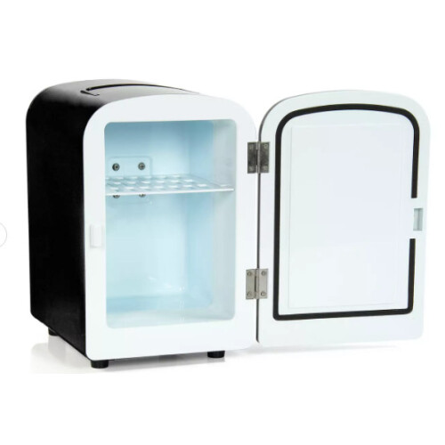 Cristal 4 Litre Black Mini Travel Fridge 1