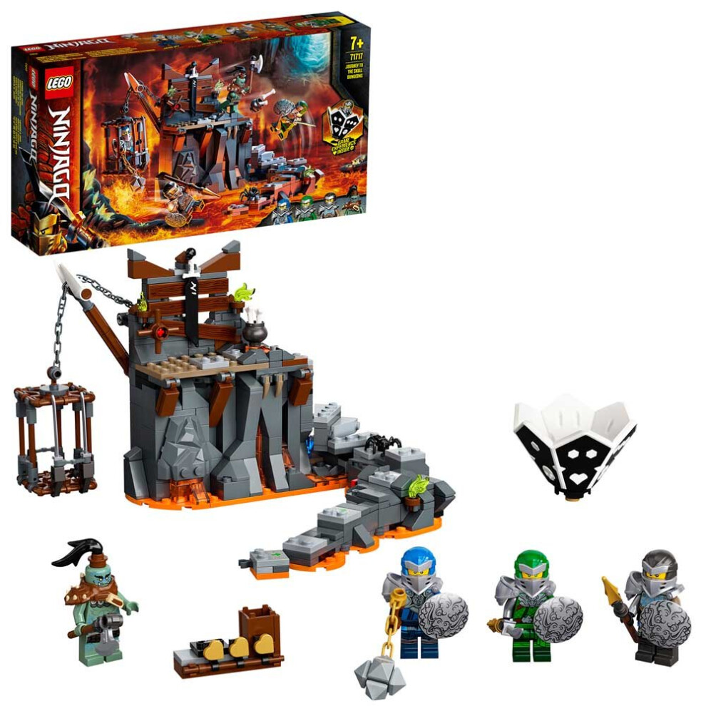 Lego Ninjago Journey To The Skull Dungeons Game Set 71717 Age 5+ 401Pcs