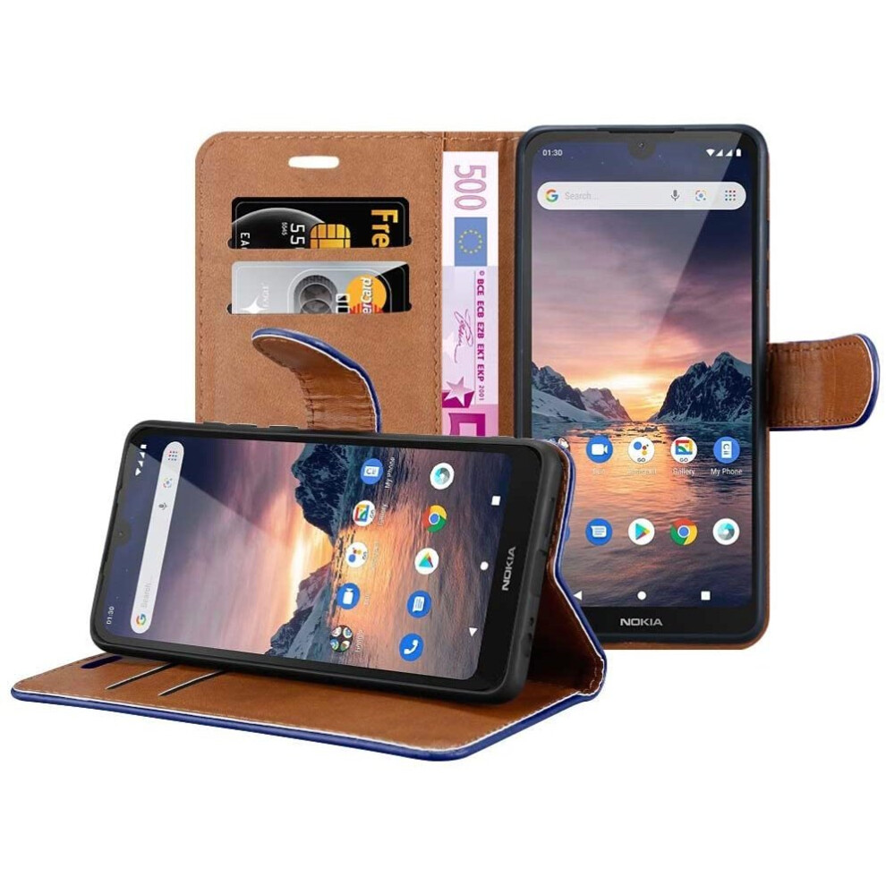 (Purple) For Nokia 1.3 Phone Wallet Book Leather Case Purple 5056298002986