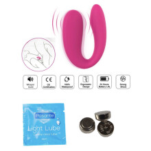 Vibrator Love Egg Vibrating Dildo G-Spot Massager Free Lube and Replacement Batteries Included