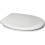 EUROSHOWERS Opal One White Slow Close Toilet Seat 2