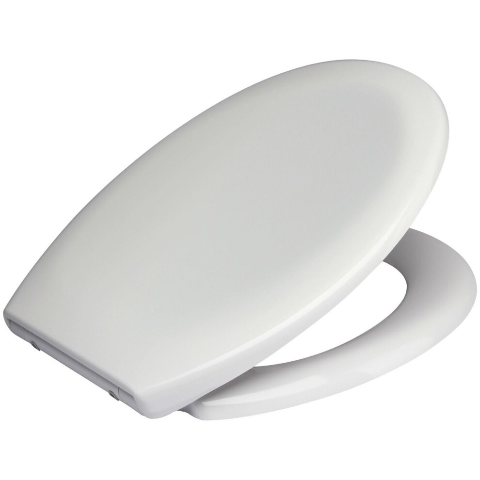 Opal One White Slow Close Toilet Seat