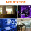 Waterproof Dimmable RGB LED PAR30 Light E27 15W 220V Energy Saving 5
