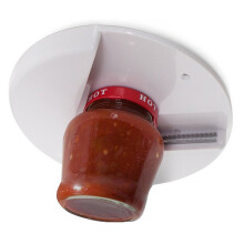 Under-Counter Mounted Glass Jar Opener