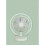 (White) Mini Rotating Desk Fan 1