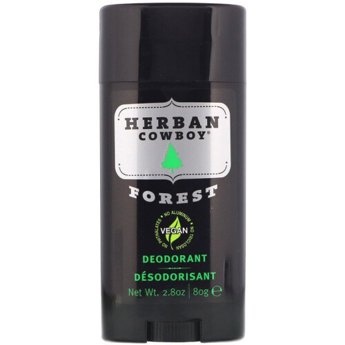 Herban Cowboy, Déodorant, Forêt, 2,8 oz (80 g)