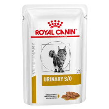Royal Canin Veterinary Diet Urinary S/O Cat Pouches 48 x 85g - Struvite Dissolution & Stone Prevention