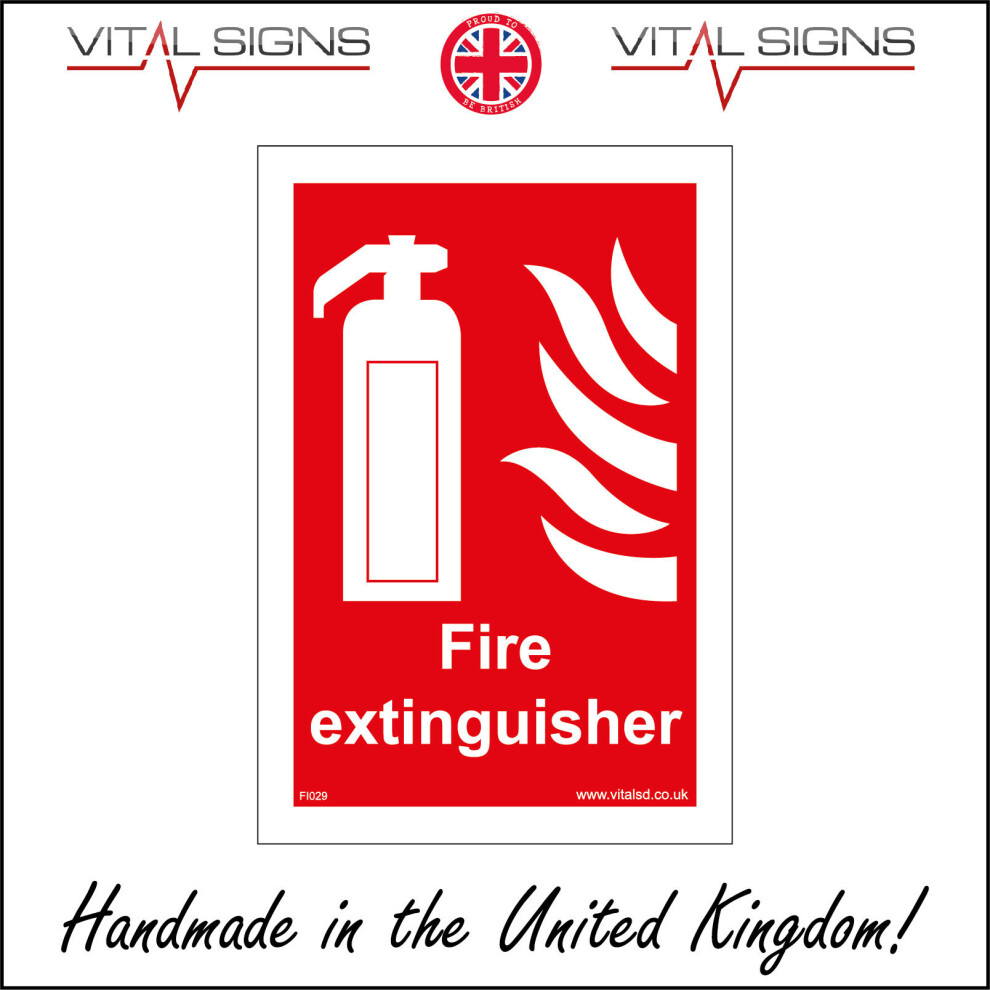 (400 x 600mm - 16 x 24, 3mm Standard Foamex Foamboard) FI029 Fire Extinguisher SIGN hydrant in case of emergency sound alarm alert-image-OPC-P5WMWJT-NEW