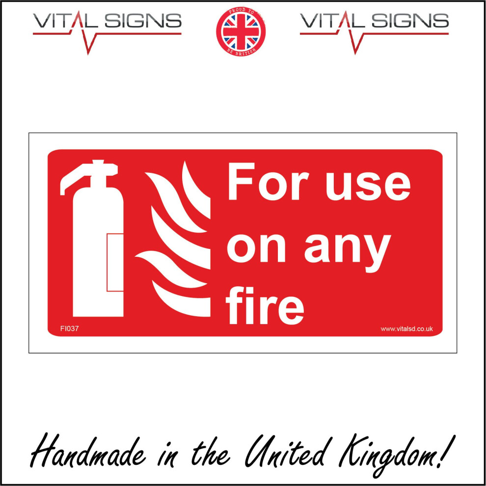 (600 x 300mm - 24 x 12, Magnetic - Vehicle Grade) FI037 For Use On Any Fire Extinguisher SIGN hydrant in case of emergency alert-image-OPC-P5WMXP5-NEW