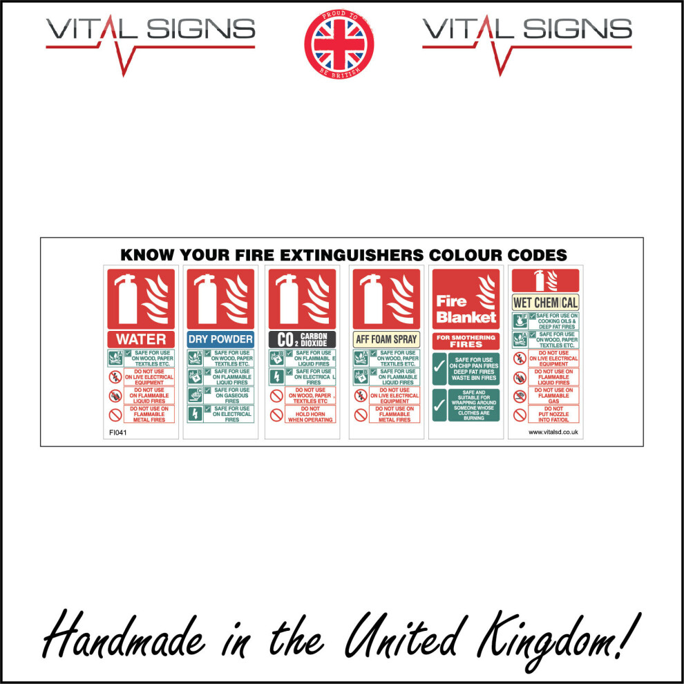 (200 x 100mm - 8 x 4, Magnetic - Vehicle Grade) FI041 Multiple Fire Extinguisher SIGN hydrant in case of emergency sound alarm-image-OPC-P5WMY6N-NEW