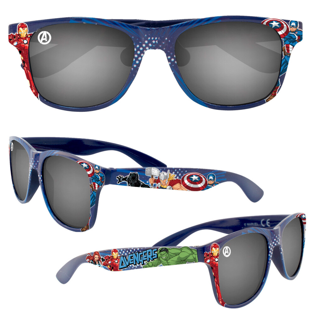 Avengers Children's Sunglasses Uv Protection For Holiday - Marvel Blue