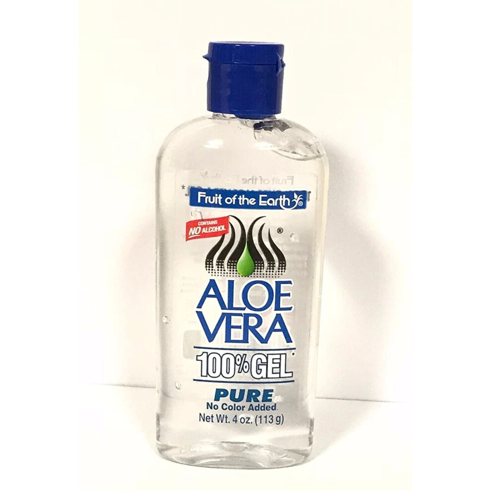 Fruit of the Earth New Aloe Vera 100% Pure Gel 4 oz