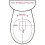 EUROSHOWERS (Short D Slim) SLIM D Shape Slow Close Quick Release Toilet Seats 3