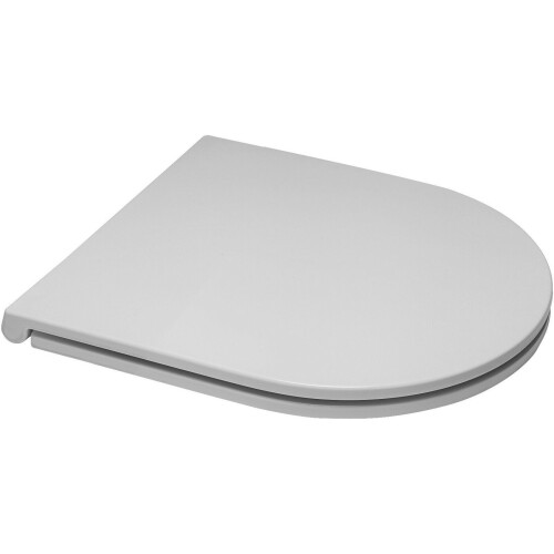 EUROSHOWERS (Short D Slim) SLIM D Shape Slow Close Quick Release Toilet Seats