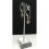 Real amber bee drop earrings, solid Sterling Silver. 8
