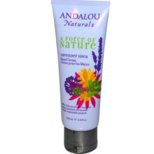 Andalou Naturals, A Path of Light, Shea Butter + Cocoa Butter Handcreme, Lavendel, 3,4 fl oz (100 ml)