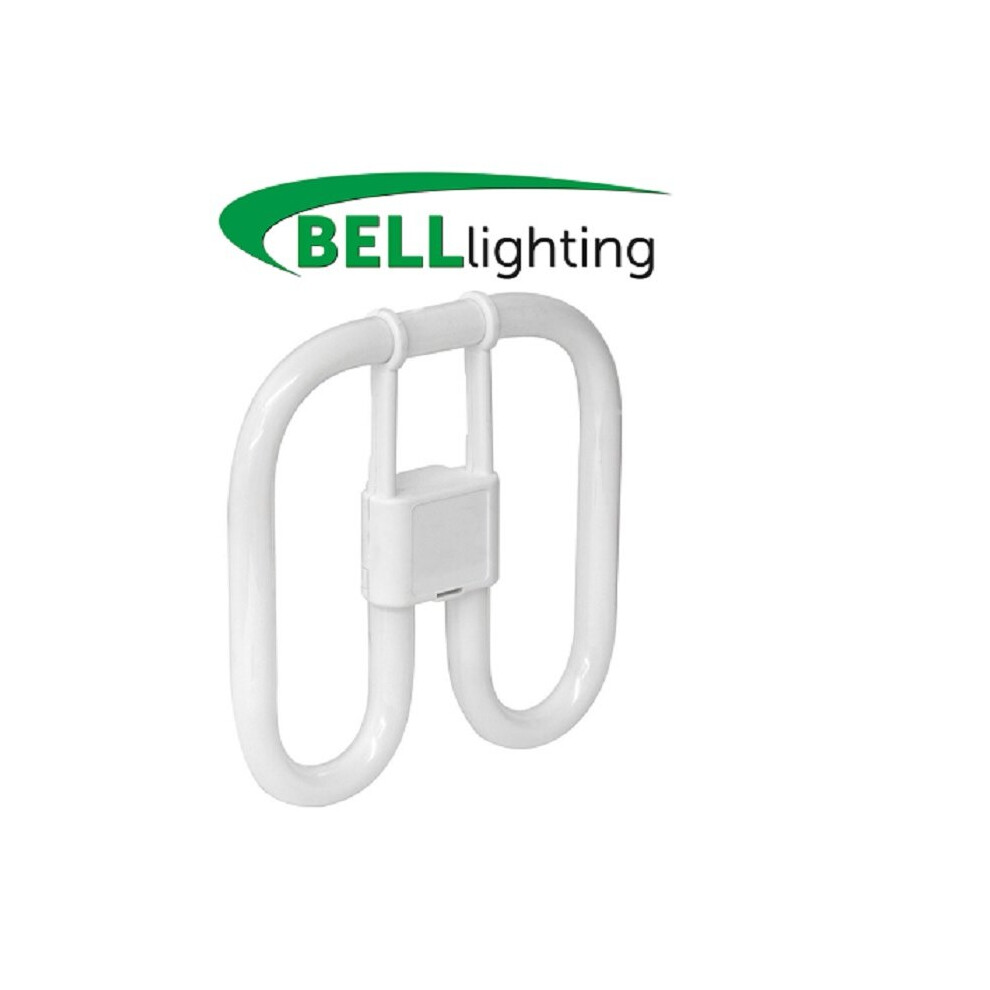 Bell 16w 2D Square 2-Pin Cap Cool White (4000k) Compact Fluorescent Lamp, GR8, 16 WBox Contains1 x 2d square 2-pin 240v 16w 4,000k