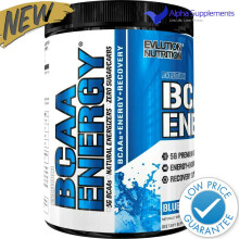 EVLution Nutrition, BCAA Energie, Truskawka, 8.89 oz (252 g)