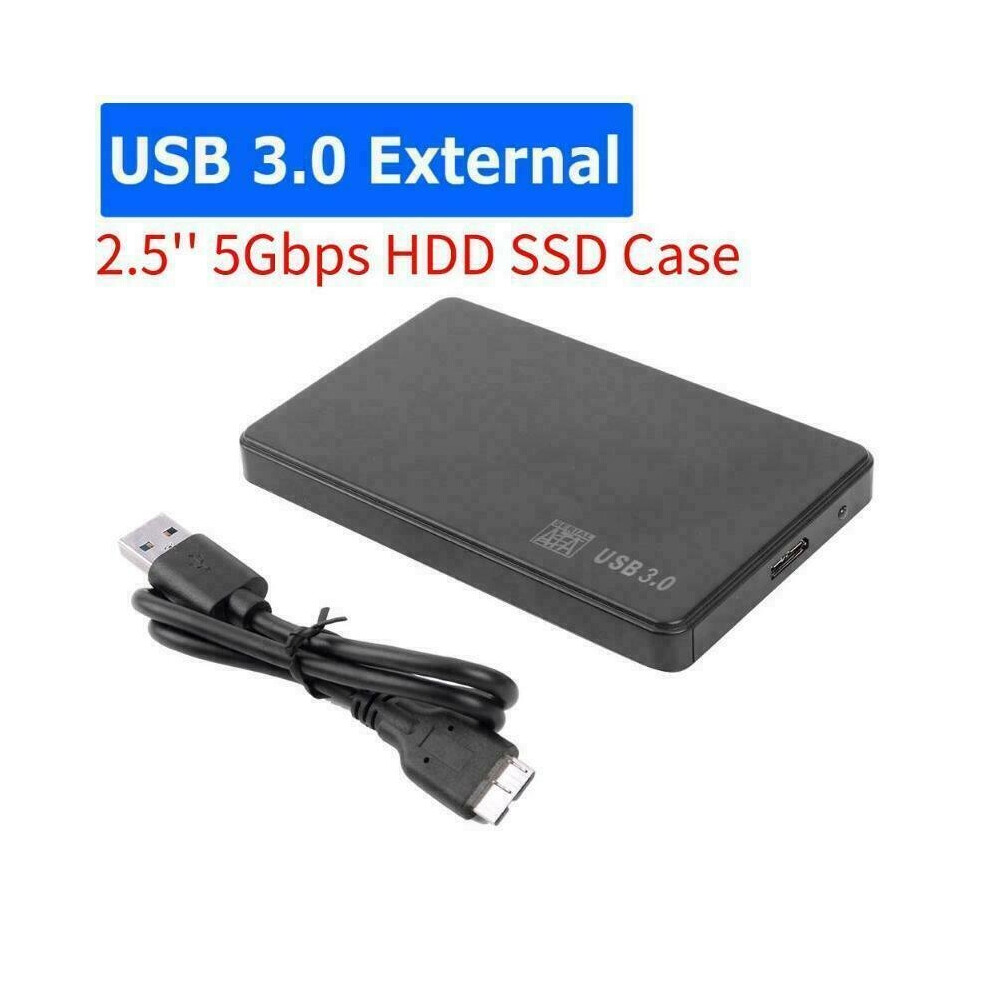 Sata Usb 3.0 Hard Drive Disk Case Hdd Ssd Enclosure External Laptop For Win10 8424602495705