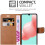 (Black) For Galaxy A41 Phone Wallet Book Leather Case 4