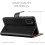 (Black) For Galaxy A41 Phone Wallet Book Leather Case 7