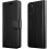 (Black) For Galaxy A41 Phone Wallet Book Leather Case 1
