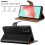 (Black) For Galaxy A41 Phone Wallet Book Leather Case 8