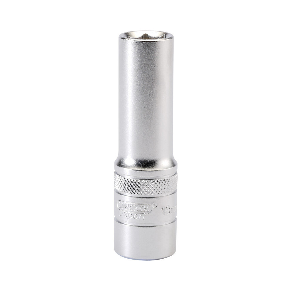 Draper 1/2" Sq. Dr. 6 Point Metric Deep Socket (13Mm) [16646] - Image 7