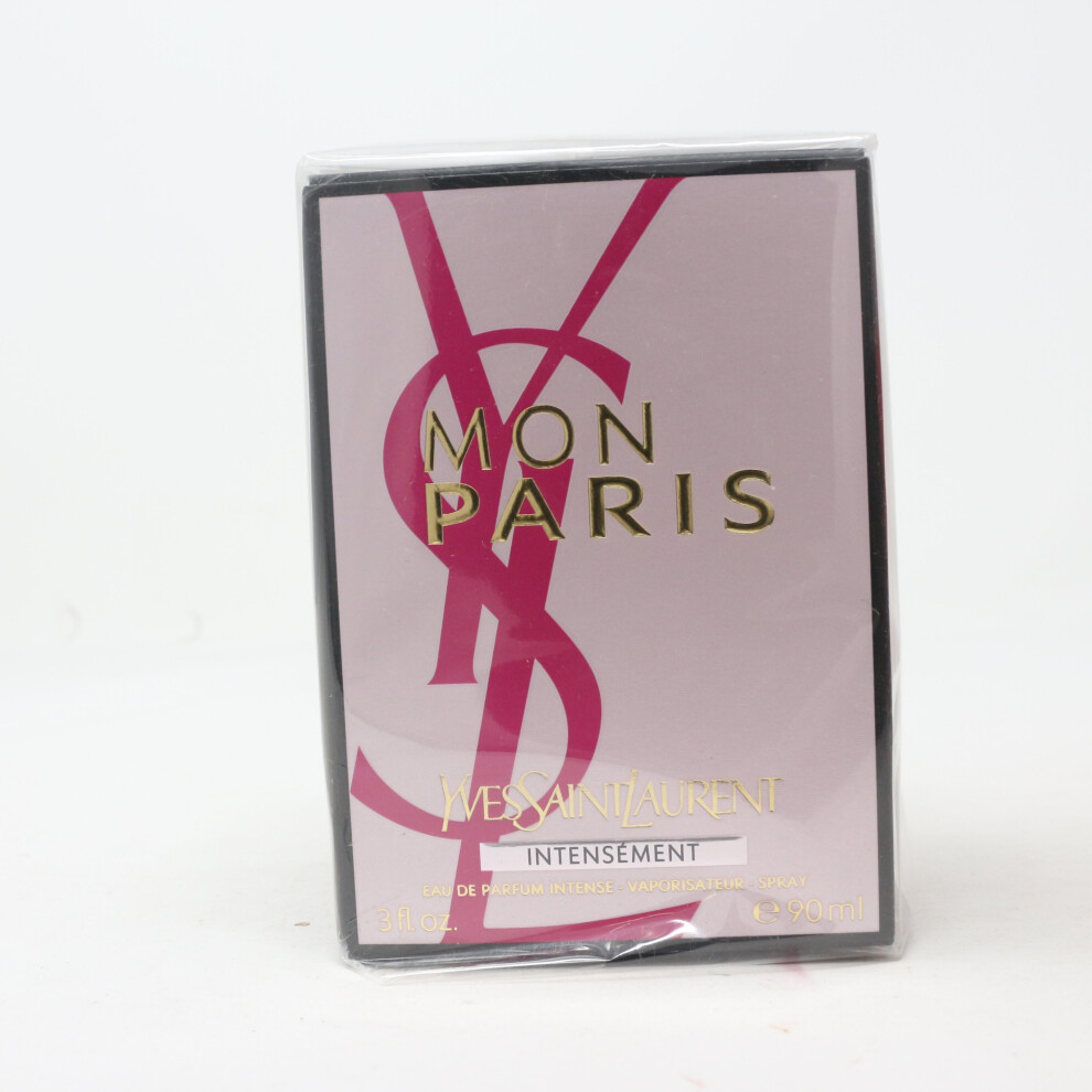 Yves Saint Laurent Mon Paris Intensement By Eau De Parfum 3Oz Spray New With Box