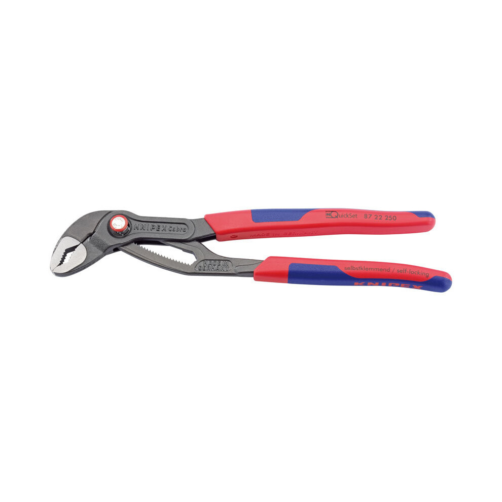 DRAPER Knipex 87 22 250 250mm Cobra® QuickSet Waterpump Pliers [53953]