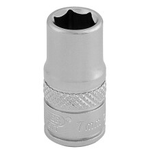 DRAPER 1/4" Sq. Dr. Socket (7mm) [16511]