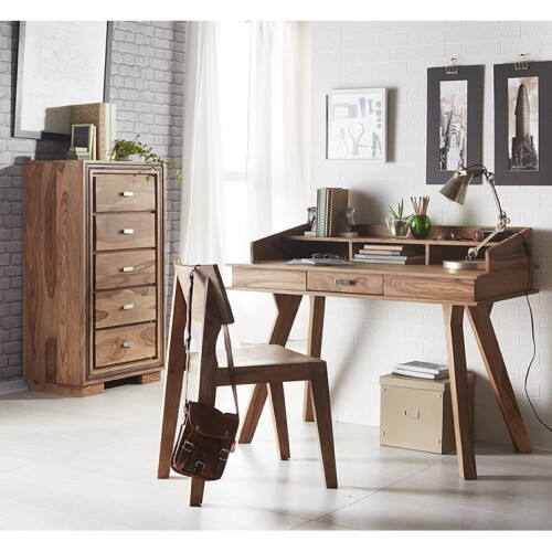 Indus Sheesham Wood Desk 1