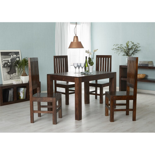 Dakota Mango Small Dining Table 4ft (120cm) 1