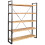 Up cycled Industrial Mintis Extra Large Open Bookcase 1
