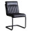 Dark Grey Modern Dining Chairs  - Set of 2 1