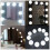 10 Led Bulbs Hollywood Mirror Lights Vanity Makeup Bathroom Dressing Table 4