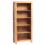 Dakota Light Mango Large Open Bookcase 1